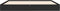 vidaXL - Bedframe - bewerkt - hout - zwart - 160x200 - cm