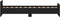 vidaXL - Bedframe - bewerkt - hout - zwart - 75x190 - cm