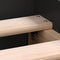 vidaXL - Bedframe - bewerkt - hout - zwart - 90x190 - cm