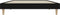 vidaXL - Bedframe - bewerkt - hout - zwart - 90x190 - cm
