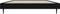 vidaXL - Bedframe - bewerkt - hout - zwart - 90x200 - cm