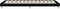 vidaXL - Bedframe - bewerkt - hout - zwart - 90x200 - cm