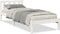 vidaXL - Bedframe - extra - lang - zonder - matras - grenenhout - wit - 80x210 - cm