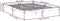 vidaXL - Bedframe - extra - lang - zonder - matras - grenenhout - wit - 160x210 - cm