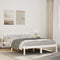 vidaXL - Bedframe - extra - lang - zonder - matras - grenenhout - wit - 160x220 - cm