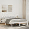 vidaXL - Bedframe - extra - lang - zonder - matras - grenenhout - wit - 160x210 - cm