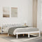 vidaXL - Bedframe - extra - lang - zonder - matras - grenenhout - wit - 140x210 - cm