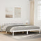 vidaXL - Bedframe - extra - lang - zonder - matras - grenenhout - wit - 180x210 - cm