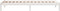 vidaXL - Bedframe - extra - lang - zonder - matras - grenenhout - wit - 100x220 - cm