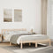 vidaXL - Bedframe - extra - lang - zonder - matras - massief - grenenhout - 140x220 - cm