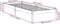 vidaXL - Bedframe - extra - lang - zonder - matras - massief - grenenhout - 100x220 - cm