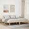 vidaXL - Bedframe - extra - lang - zonder - matras - massief - grenenhout - 200x210 - cm