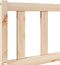 vidaXL - Bedframe - extra - lang - zonder - matras - massief - grenenhout - 90x210 - cm