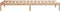 vidaXL - Bedframe - extra - lang - zonder - matras - massief - grenenhout - 90x210 - cm