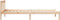 vidaXL - Bedframe - extra - lang - zonder - matras - massief - grenenhout - 90x210 - cm