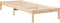 vidaXL - Bedframe - extra - lang - zonder - matras - massief - grenenhout - 90x210 - cm