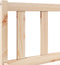 vidaXL - Bedframe - extra - lang - zonder - matras - massief - grenenhout - 100x210 - cm