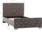 vidaXL - Bedframe - fluweel - grijs - 90x200 - cm