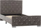 vidaXL - Bedframe - fluweel - grijs - 90x200 - cm