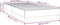 vidaXL - Bedframe - fluweel - roze - 100x200 - cm