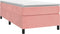 vidaXL - Bedframe - fluweel - roze - 100x200 - cm
