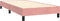 vidaXL - Bedframe - fluweel - roze - 100x200 - cm