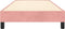 vidaXL - Bedframe - fluweel - roze - 100x200 - cm