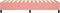 vidaXL - Bedframe - fluweel - roze - 100x200 - cm