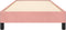 vidaXL - Bedframe - fluweel - roze - 100x200 - cm
