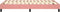 vidaXL - Bedframe - fluweel - roze - 120x200 - cm
