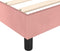 vidaXL - Bedframe - fluweel - roze - 120x200 - cm
