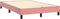 vidaXL - Bedframe - fluweel - roze - 120x200 - cm