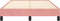 vidaXL - Bedframe - fluweel - roze - 120x200 - cm