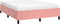 vidaXL - Bedframe - fluweel - roze - 140x190 - cm