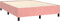 vidaXL - Bedframe - fluweel - roze - 140x190 - cm