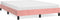 vidaXL - Bedframe - fluweel - roze - 140x190 - cm