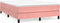 vidaXL - Bedframe - fluweel - roze - 140x200 - cm