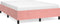 vidaXL - Bedframe - fluweel - roze - 140x200 - cm