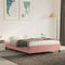 vidaXL - Bedframe - fluweel - roze - 140x200 - cm