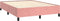 vidaXL - Bedframe - fluweel - roze - 140x200 - cm