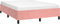vidaXL - Bedframe - fluweel - roze - 140x200 - cm
