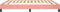 vidaXL - Bedframe - fluweel - roze - 160x200 - cm