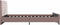 vidaXL - Bedframe - fluweel - roze - 160x200 - cm