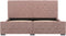 vidaXL - Bedframe - fluweel - roze - 160x200 - cm