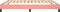 vidaXL - Bedframe - fluweel - roze - 160x200 - cm