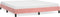 vidaXL - Bedframe - fluweel - roze - 180x200 - cm