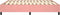vidaXL - Bedframe - fluweel - roze - 180x200 - cm