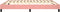 vidaXL - Bedframe - fluweel - roze - 180x200 - cm