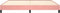 vidaXL - Bedframe - fluweel - roze - 200x200 - cm