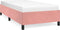vidaXL - Bedframe - fluweel - roze - 80x200 - cm